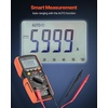 image:imageVEVOR Digital Multimeter 6000Count TRMS DCAC Voltmeter Current Tester AutoRanging Multimeter for Current Voltage Resistance Capacitance Temperature Diodes Continuity Low Impedance Measurment1000V 10A