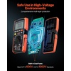 image:imageVEVOR Digital Multimeter 6000Count TRMS DCAC Voltmeter Current Tester AutoRanging Multimeter for Current Voltage Resistance Capacitance Temperature Diodes Continuity Low Impedance Measurment1000V 10A