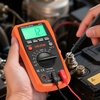 image:imageVEVOR Digital Multimeter 6000Count TRMS DCAC Voltmeter Current Tester AutoRanging Multimeter for Current Voltage Resistance Capacitance Temperature Diodes Continuity Low Impedance Measurment600V 10A