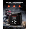 image:imageVEVOR Dual Battery Isolator Kit 12V 140 Amp 20 ft 6AWG Manual and Automatic VSR Voltage Sensitive Relay with Voltmeter LCD Screen Smart Battery Isolator Compatible with Lithium Batteries for UTV300 AMP Kit for Lithium