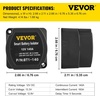 image:imageVEVOR Dual Battery Isolator Kit 12V 140 Amp 20 ft 6AWG Manual and Automatic VSR Voltage Sensitive Relay with Voltmeter LCD Screen Smart Battery Isolator Compatible with Lithium Batteries for UTV2M US