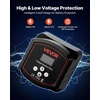 image:imageVEVOR Dual Battery Isolator Kit 12V 140 Amp 20 ft 6AWG Manual and Automatic VSR Voltage Sensitive Relay with Voltmeter LCD Screen Smart Battery Isolator Compatible with Lithium Batteries for UTV300 AMP Kit for Lithium