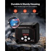 image:imageVEVOR Dual Battery Isolator Kit 12V 140 Amp 20 ft 6AWG Manual and Automatic VSR Voltage Sensitive Relay with Voltmeter LCD Screen Smart Battery Isolator Compatible with Lithium Batteries for UTV140 AMP Isolator for Lithium