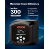 image:imageVEVOR Dual Battery Isolator Kit 12V 140 Amp 20 ft 6AWG Manual and Automatic VSR Voltage Sensitive Relay with Voltmeter LCD Screen Smart Battery Isolator Compatible with Lithium Batteries for UTV300 AMP Isolator for Lithium