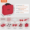 image:imageVEVOR Electrical Lockout Tagout Kit 59 PCS Safety Lockout Tagout Station with Padlocks Hasps Tags Ties Plug Lockout Circuit Breaker Lockouts Valve Lockouts Cable Lockout Lockout Bag Box47pcs Set
