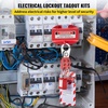 image:imageVEVOR Electrical Lockout Tagout Kit 59 PCS Safety Lockout Tagout Station with Padlocks Hasps Tags Ties Plug Lockout Circuit Breaker Lockouts Valve Lockouts Cable Lockout Lockout Bag Box42pcs Set
