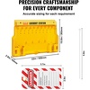 image:imageVEVOR Electrical Lockout Tagout Kit 59 PCS Safety Lockout Tagout Station with Padlocks Hasps Tags Ties Plug Lockout Circuit Breaker Lockouts Valve Lockouts Cable Lockout Lockout Bag Box60pcs Set