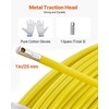 image:imageVEVOR Fiberglass Fish Tape 656 FT x 14 inch Fish Tape Duct Rodder Puller with Durable Steel Stand NonConductive Fishtape Wire Cable Running Rod for Walls Floor and Electrical Conduit14Inch x 425FT