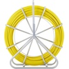image:imageVEVOR Fiberglass Fish Tape 656 FT x 14 inch Fish Tape Duct Rodder Puller with Durable Steel Stand NonConductive Fishtape Wire Cable Running Rod for Walls Floor and Electrical Conduit287 x 85 x 315 in