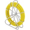 image:imageVEVOR Fiberglass Fish Tape 656 FT x 14 inch Fish Tape Duct Rodder Puller with Durable Steel Stand NonConductive Fishtape Wire Cable Running Rod for Walls Floor and Electrical Conduit287 x 85 x 315 in