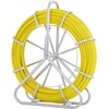 image:imageVEVOR Fiberglass Fish Tape 656 FT x 14 inch Fish Tape Duct Rodder Puller with Durable Steel Stand NonConductive Fishtape Wire Cable Running Rod for Walls Floor and Electrical Conduit14Inch x 425FT