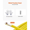 image:imageVEVOR Fiberglass Fish Tape 656 FT x 14 inch Fish Tape Duct Rodder Puller with Durable Steel Stand NonConductive Fishtape Wire Cable Running Rod for Walls Floor and Electrical Conduit14Inch x 656FT