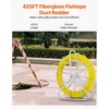 image:imageVEVOR Fiberglass Fish Tape 656 FT x 14 inch Fish Tape Duct Rodder Puller with Durable Steel Stand NonConductive Fishtape Wire Cable Running Rod for Walls Floor and Electrical Conduit14Inch x 425FT