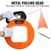 image:imageVEVOR Fish Tape 100 ft 16inch Fiberglass Wire Puller with Optimized Housing and Handle EasytoUse Cable Puller Tool Flexible Wire Fishing Tools for Wall and Electrical Conduit NonConductiveOrange