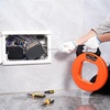 image:imageVEVOR Fish Tape NonConductive EasytoUse Cable Puller Tool with Optimized Housing and Handle for Flexible Wire Fishing in Walls and Electrical Conduit 316inch PET Fish Tape125foot  316inch