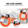 image:imageVEVOR Fish Tape NonConductive EasytoUse Cable Puller Tool with Optimized Housing and Handle for Flexible Wire Fishing in Walls and Electrical Conduit 316inch PET Fish Tape240foot  18inch