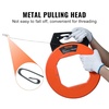 image:imageVEVOR Fish Tape NonConductive EasytoUse Cable Puller Tool with Optimized Housing and Handle for Flexible Wire Fishing in Walls and Electrical Conduit 316inch PET Fish Tape240foot  18inch