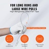image:imageVEVOR Fish Tape NonConductive EasytoUse Cable Puller Tool with Optimized Housing and Handle for Flexible Wire Fishing in Walls and Electrical Conduit 316inch PET Fish Tape120foot  18inch