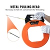 image:imageVEVOR Fish Tape NonConductive EasytoUse Cable Puller Tool with Optimized Housing and Handle for Flexible Wire Fishing in Walls and Electrical Conduit 316inch PET Fish Tape100 ft  316inch