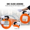 image:imageVEVOR Fish Tape NonConductive EasytoUse Cable Puller Tool with Optimized Housing and Handle for Flexible Wire Fishing in Walls and Electrical Conduit 316inch PET Fish Tape120foot  18inch