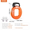 image:imageVEVOR Fish Tape NonConductive EasytoUse Cable Puller Tool with Optimized Housing and Handle for Flexible Wire Fishing in Walls and Electrical Conduit 316inch PET Fish Tape120foot  18inch