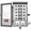 image:imageVEVOR Manual Transfer 30Amp 10Circuit Prewired Generator Transfer Kit with NEMA L1430P Power Inlet Box DoubleThrow NEMA 3R Mechanical Watt Meter for 7500W Generators50 Amp  10 Circuit