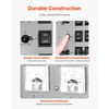 image:imageVEVOR Manual Transfer 30Amp 10Circuit Prewired Generator Transfer Kit with NEMA L1430P Power Inlet Box DoubleThrow NEMA 3R Mechanical Watt Meter for 7500W Generators30 Amp  6 Circuit