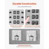 image:imageVEVOR Manual Transfer 30Amp 10Circuit Prewired Generator Transfer Kit with NEMA L1430P Power Inlet Box DoubleThrow NEMA 3R Mechanical Watt Meter for 7500W Generators30 Amp  10 Circuit
