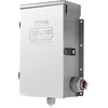 image:imageVEVOR Manual Transfer 30Amp 10Circuit Prewired Generator Transfer Kit with NEMA L1430P Power Inlet Box DoubleThrow NEMA 3R Mechanical Watt Meter for 7500W Generators30 Amp  10 Circuit