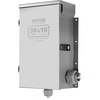 image:imageVEVOR Manual Transfer 30Amp 10Circuit Prewired Generator Transfer Kit with NEMA L1430P Power Inlet Box DoubleThrow NEMA 3R Mechanical Watt Meter for 7500W Generators50 Amp  10 Circuit
