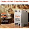 image:imageVEVOR Single Phase to 3 Phase Converter  10HP 30A 220V InputOutput Digital Phase Shifter for Residential amp Light Commercial Use One Converter for One Motor Only2HP7A