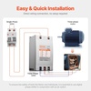 image:imageVEVOR Single Phase to 3 Phase Converter  10HP 30A 220V InputOutput Digital Phase Shifter for Residential amp Light Commercial Use One Converter for One Motor Only20HP70A