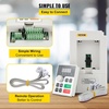 image:imageVEVOR Single Phase to 3Phase Rotary Converter 75HP 21A 208240V InputOutput Rotary Phase Converter  Expandable to Higher Horsepower for HeavyLoad EquipmentWhite 4