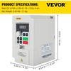 image:imageVEVOR Single Phase to 3Phase Rotary Converter 75HP 21A 208240V InputOutput Rotary Phase Converter  Expandable to Higher Horsepower for HeavyLoad EquipmentWhite 4