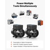 image:imageVEVOR Single to 3Phase Rotary Converter 10HP 28A 208240V InputOutput  Phase Converter Expandable to Higher Horsepower HeavyLoad Equipment Power Delivery CNC Machines Air Compressors Pumps