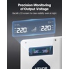 image:imageVEVOR Step Down Voltage Converter 2000VA Heavy Duty Voltage Power Converter 220V to 110V Power Transformer with 2 US Outlets USB Output LCD Display Temperature Protection for 110V AppliancesOrange
