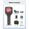 image:imageVEVOR Thermal Camera 320 x 240 TISR Super Resolution Thermal Imaging Camera with 2MP Visual Camera 256 x 192 IR Resolution 25 HZ Refresh Rate 4F to 1022F 4 Image Modes amp 6 Color Palettes384 x 288  35 inch