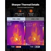 image:imageVEVOR Thermal Camera 320 x 240 TISR Super Resolution Thermal Imaging Camera with 2MP Visual Camera 256 x 192 IR Resolution 25 HZ Refresh Rate 4F to 1022F 4 Image Modes amp 6 Color Palettes512 x 384  345 inch
