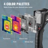 image:imageVEVOR Thermal Camera 320 x 240 TISR Super Resolution Thermal Imaging Camera with 2MP Visual Camera 256 x 192 IR Resolution 25 HZ Refresh Rate 4F to 1022F 4 Image Modes amp 6 Color Palettes240 x 180  28 inch 64GB