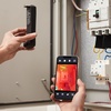 image:imageVEVOR Thermal Imaging Camera for Android amp iOS 256 x 192 IR Resolution Wireless Infrared Thermal Imager with WiFi amp Visual Camera 25Hz Refresh Rate Thermal Camera for Smartphone 4F1022F IP54