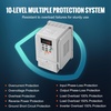 image:imageVEVOR VFD 10HP 75KW 34A 1 Phase 220V240V Input to 3 Phase 220V240V Output Variable Frequency Drive 0400Hz VFD for AC Motor Speed Control49x5x73