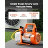 image:imageVEVOR Vacuum Pump 35 CFM HVAC Single Stage Rotary Vane Vacuum Pump for R134a R22 R410a Systems Auto AC Vacuum Pump Kit with Oil Bottle for Automotive Air Conditioner Maintenance Resin Degassing35CFM 1Stage