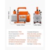 image:imageVEVOR Vacuum Pump 35 CFM HVAC Single Stage Rotary Vane Vacuum Pump for R134a R22 R410a Systems Auto AC Vacuum Pump Kit with Oil Bottle for Automotive Air Conditioner Maintenance Resin Degassing35CFM 1Stage Pro