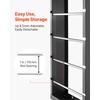 image:imageVEVOR Wire Spool Rack 4 Adjustable Rods ColdRolled Steel Wire Spool Holder Wall Mounted for MultiSpools Wiring Storage 150 lbs Capacity Cable Dispenser for Electrical Industrial Retail UseWire Spool Rack