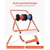 image:imageVEVOR Wire Spool Rack 4 Adjustable Rods ColdRolled Steel Wire Spool Holder Wall Mounted for MultiSpools Wiring Storage 150 lbs Capacity Cable Dispenser for Electrical Industrial Retail UseCable Caddy