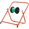 image:imageVEVOR Wire Spool Rack 4 Adjustable Rods ColdRolled Steel Wire Spool Holder Wall Mounted for MultiSpools Wiring Storage 150 lbs Capacity Cable Dispenser for Electrical Industrial Retail UseCable Caddy