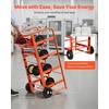 image:imageVEVOR Wire Spool Rack 4 Adjustable Rods ColdRolled Steel Wire Spool Holder Wall Mounted for MultiSpools Wiring Storage 150 lbs Capacity Cable Dispenser for Electrical Industrial Retail UseWire Storage Cart