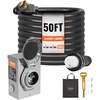 image:imageVEVOR 50 Amp Generator Cord and Power Inlet Box Kit 25FT Generator Extension Cord NEMA 1450PSS250R STW 6381 AWG with Twist Lock Connector PreDrilled Inlet Box ETL Listed  for Generator to House NEMA 1450PSS250R STW 6381 AWG Extension Cord with Twist Lock Connector PreDrilled Box ETL50 FT