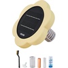 image:imageVEVOR Solar Pool Ionizer Round Copper Pool Ionizer Up to 45000 Gal Floating Automatic Water Cleaner and Purifier Chlorine Free Water with Copper Anode Brush and Filter for Pools amp SpasYellow
