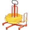 image:imageVEVOR Wire Spool Rack 4 Adjustable Rods ColdRolled Steel Wire Spool Holder Wall Mounted for MultiSpools Wiring Storage 150 lbs Capacity Cable Dispenser for Electrical Industrial Retail UseWire Dispenser